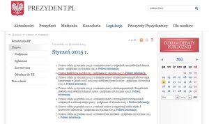 Bronisław Komorowski podpisał ustawę budżetową na 2015 rok