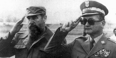 Fidel Castro i Wojciech Jaruzelski Fidel Castro i Wojciech Jaruzelski