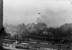Grudzień 1970 Gmach KW PZPR w Gdańsku Grudzień 1970 Gmach KW PZPR w Gdańsku