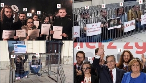 Młodzi Demokracji na manifestacji KOD. Młodzi Demokracji na manifestacji KOD.
