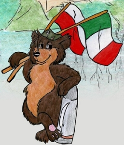 Komiks niedźwiedź Wojtek