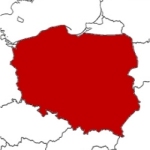 Mapa Polski 1945