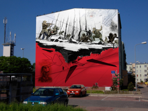 Mural Żołnierze Wyklęci - Ursynów