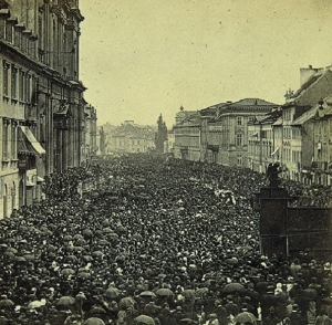Procesja Bożego Ciała Warszawa 1831 rok Procesja Bożego Ciała Warszawa 1831 rok