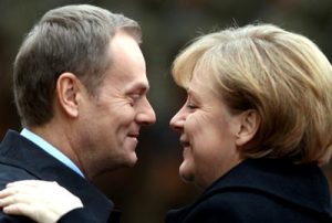 Tusk i Merkel