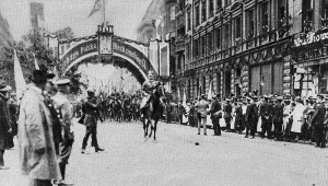 Ułani w Katowicach 1922 rok Ułani w Katowicach 1922 rok