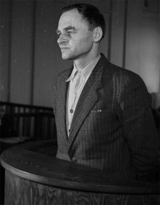 Witold Pilecki podczas procesu