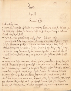 Władysław Reymont - Chłopi - rękopis