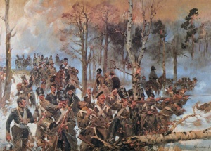 Wojciech Kossak - Olszynka Grochowska Wojciech Kossak - Olszynka Grochowska